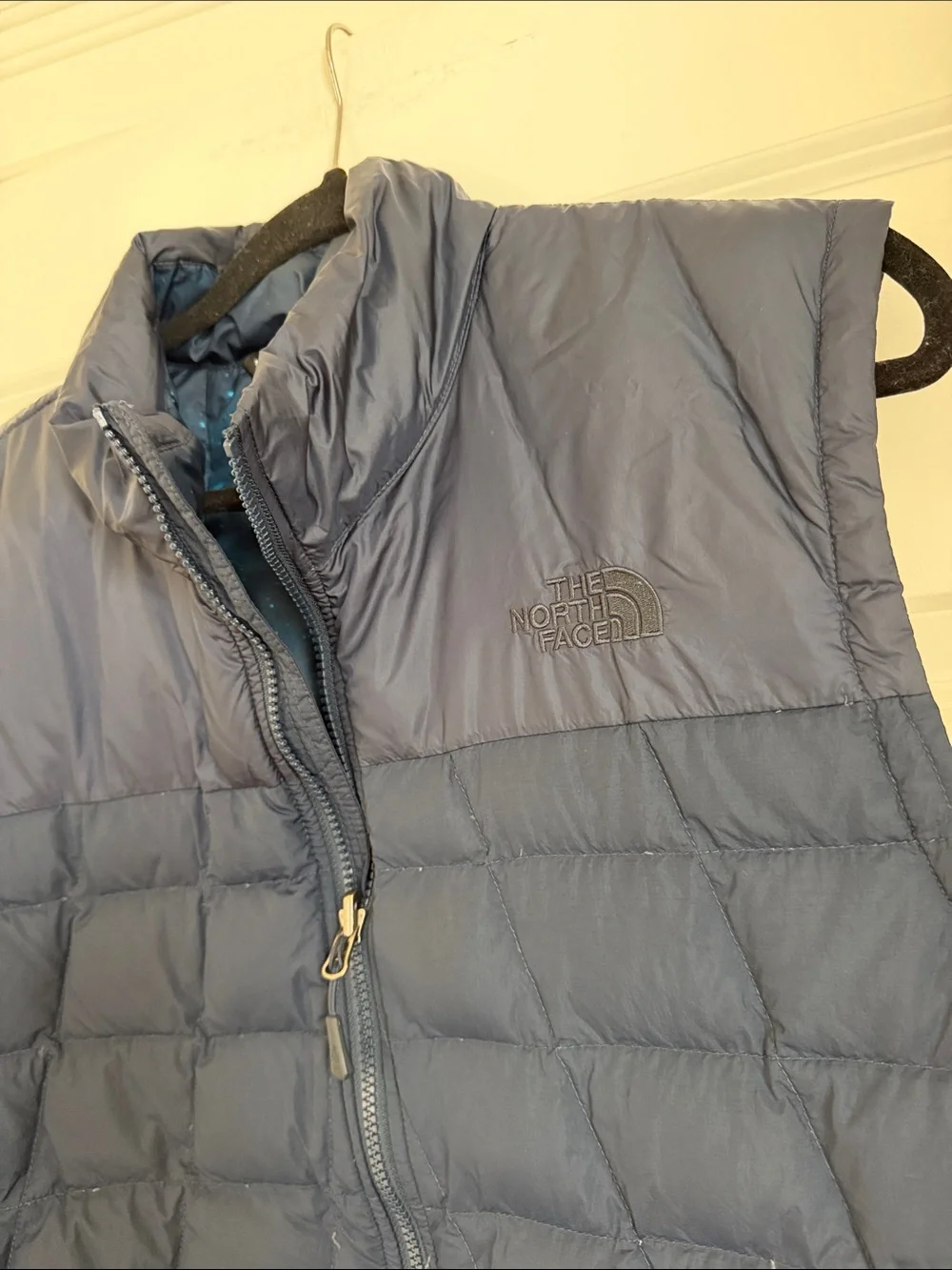 The North Face quilted sleeveless